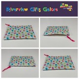 Zip Clutch / Purse / Bag / Pouch - Thimbles Zip Clutch / Purse / Bag / Pouch - Thimbles